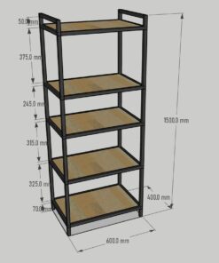 Kệ để lò vi sóng 5 tầng đa năng SGH-2036